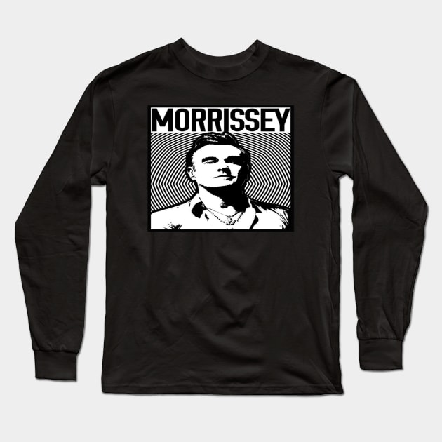 Morrissey 80s Long Sleeve T-Shirt by GeprekBoy 